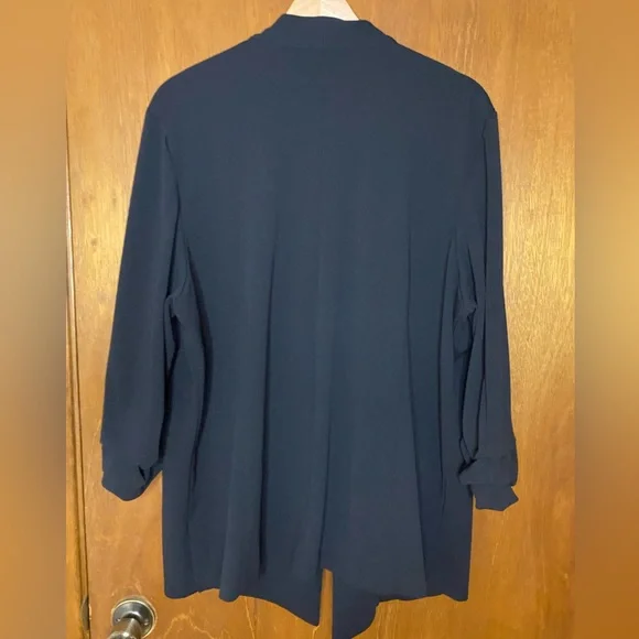 Maurice’s Black Polyester Spandex Blazer. Size 2x - Picture 5 of 6